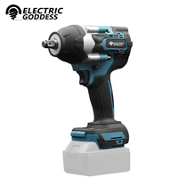 1800N·M cordless electric impact wrench, compact model, brushless motor, lithium electric drive, suitable for 21V Makita battery