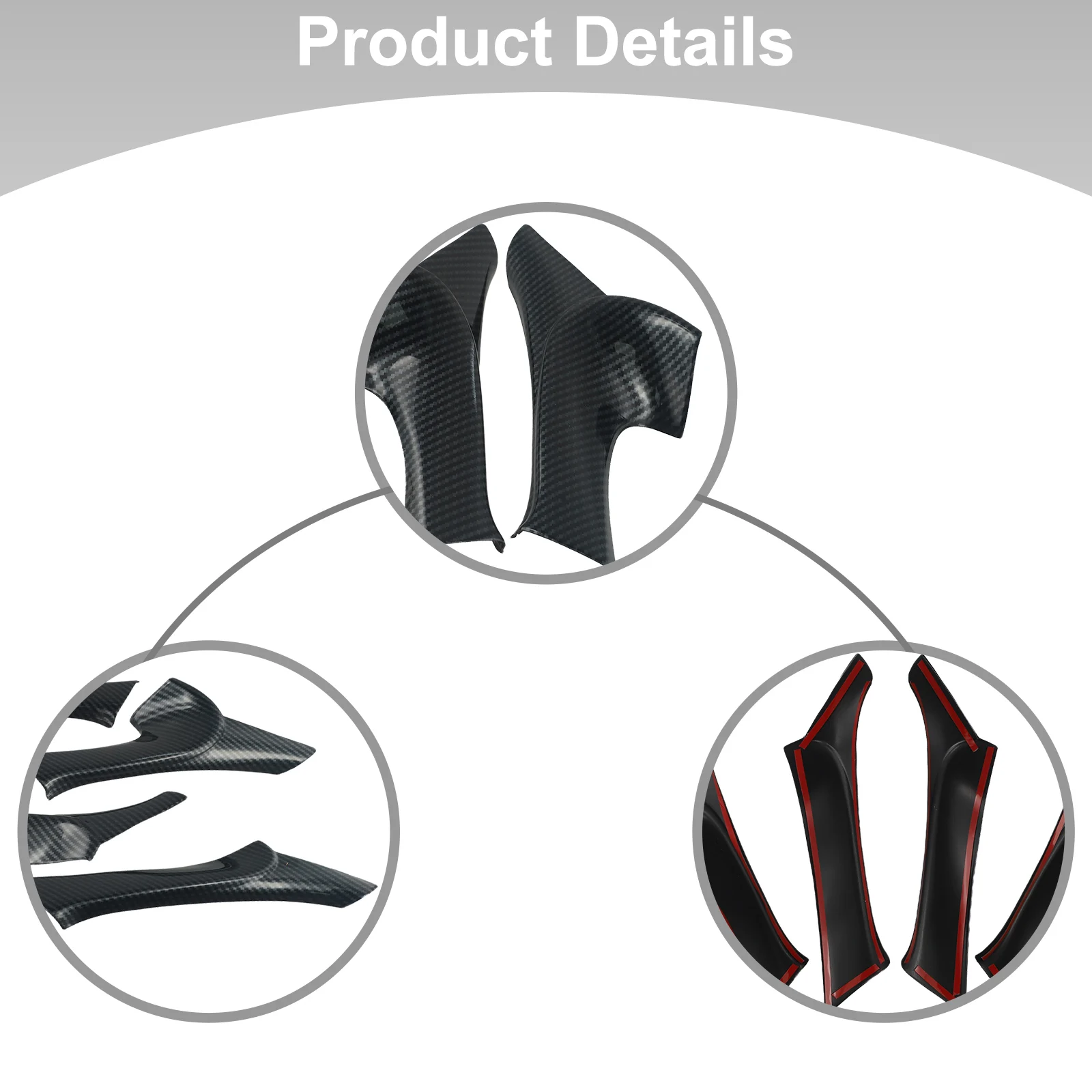 

Совершенно новая накладка на панель подлокотника, дверная крышка, простая установка, запасные части, запасные части для Lexus IS F250 F350 2006-13