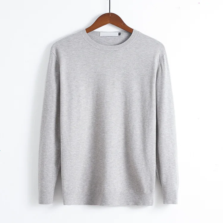 

Men's Faionable Ci Sle Pure Color round Ne Wool Sweater Slim Fit Casual Wear Winter Season Brand New Knitted Top