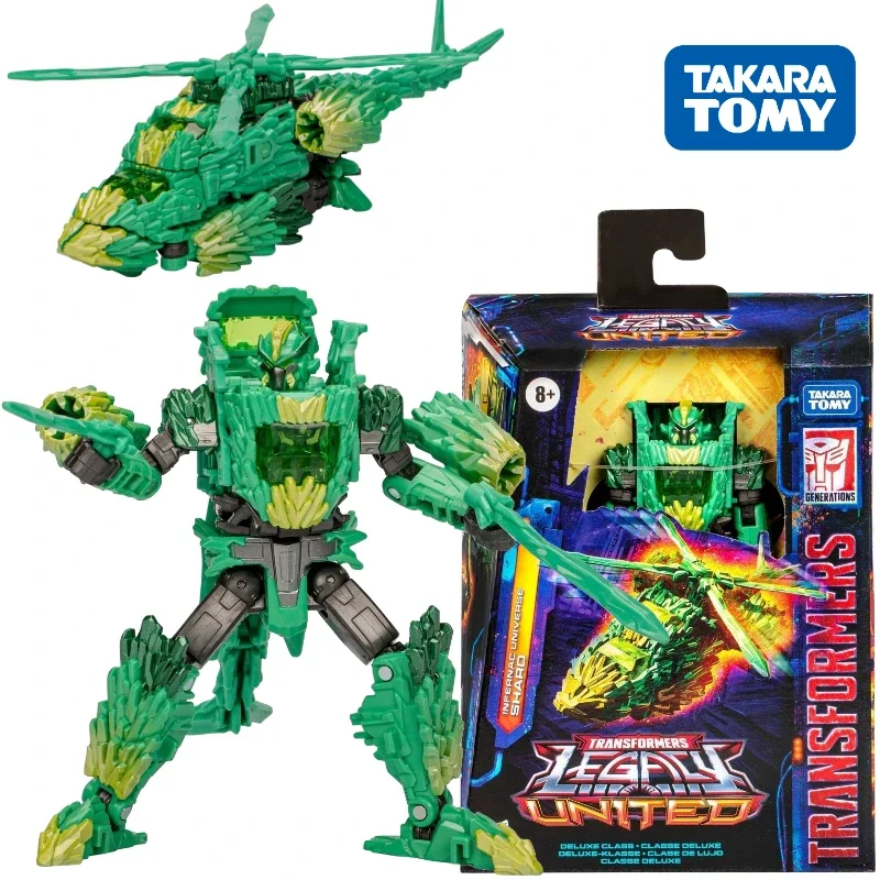 In Stock Takara Tomy Transformers G Series LegacyUnited D-Class Infernac Universe Magneous ActionFigure Collection Toy Gift