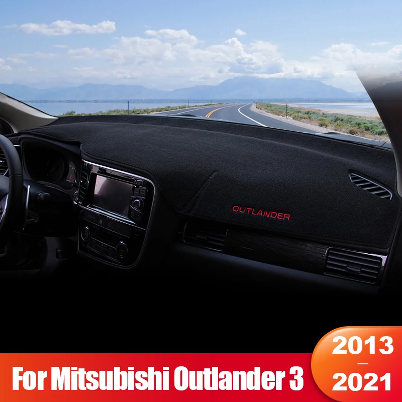 

For Mitsubishi Outlander 3 III 2013 2014 2015 2016 2017 2018 2019 2020 2021 Car Dashboard Sun Shade Cover Pad Accessories