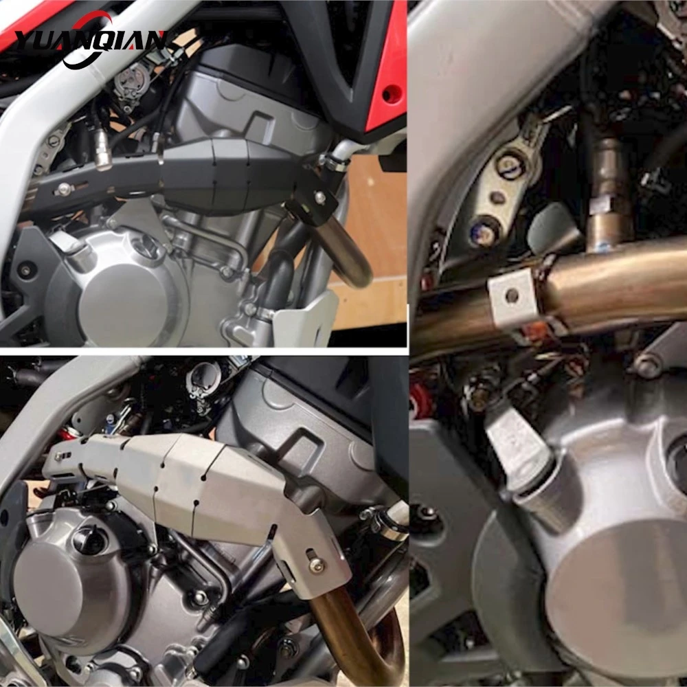 For Honda CRF300L CRF 300L CRF 300 L CRF300 L 2020-2022-2023-2024-2025-2026 Exhaust Muffler Protector Guard Heat Exhaust Cover