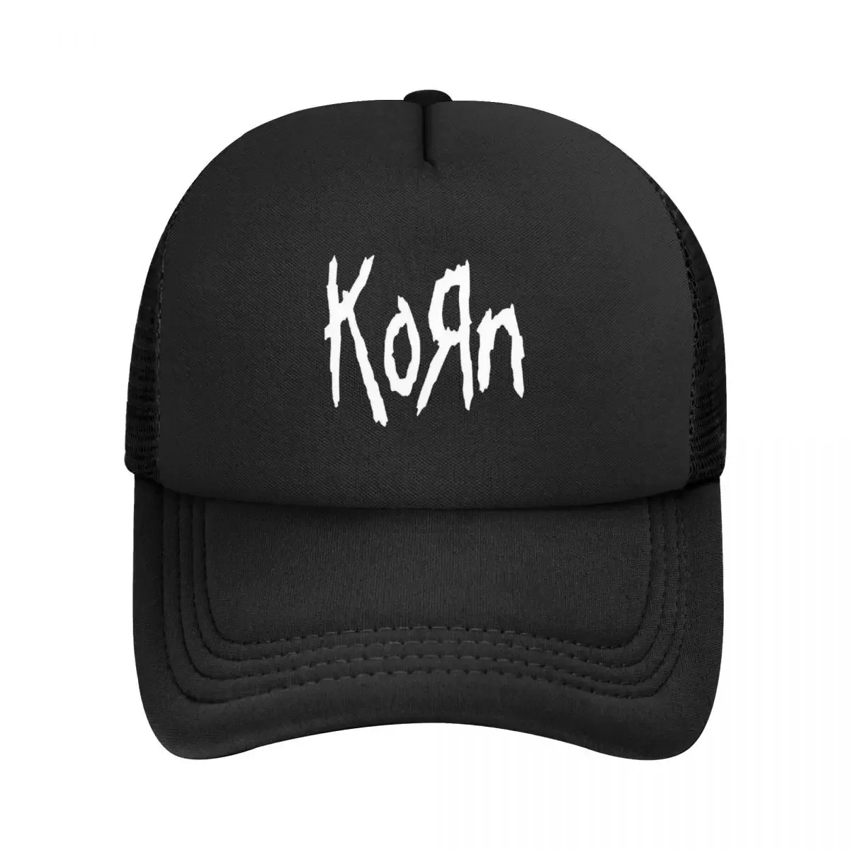 Korn Music Concert Rock Band Trucker Hats Men Women Fashion Hats Sports Cap Adjustable Snapback Caps Mesh Baseball Caps Autumn