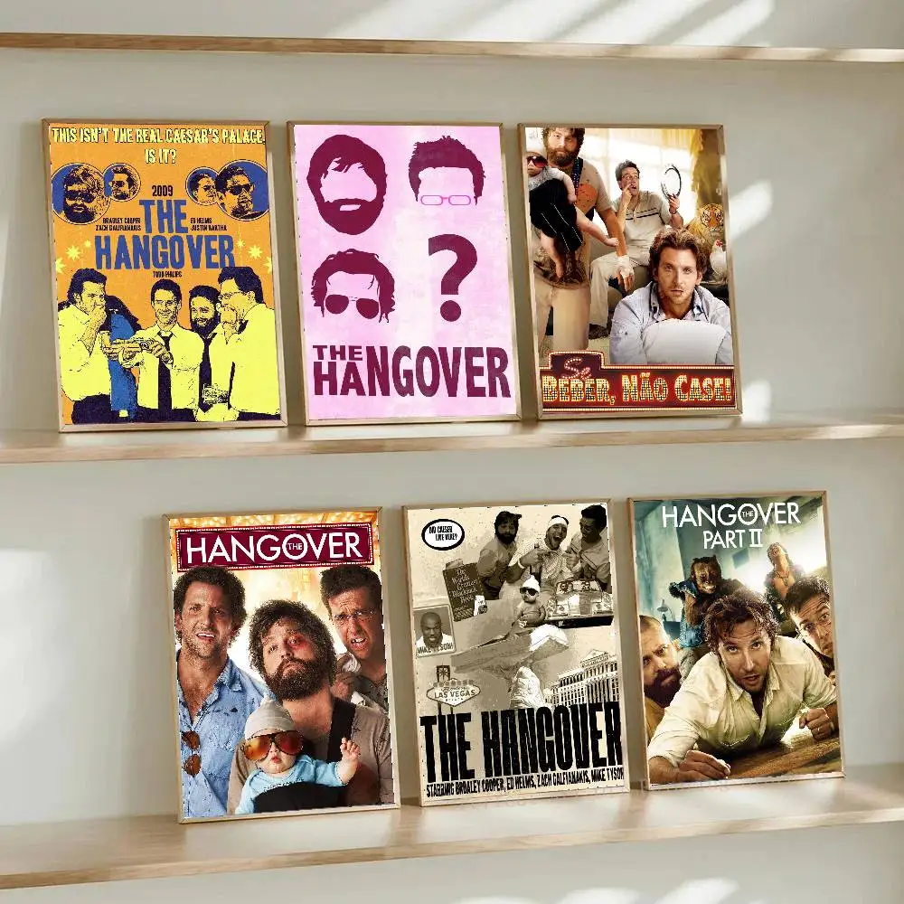Hangover Movie Posters Living Room Bar Cafe Quality Canvas Vintage Style Comics Painting Art Home Wall Decor Picture