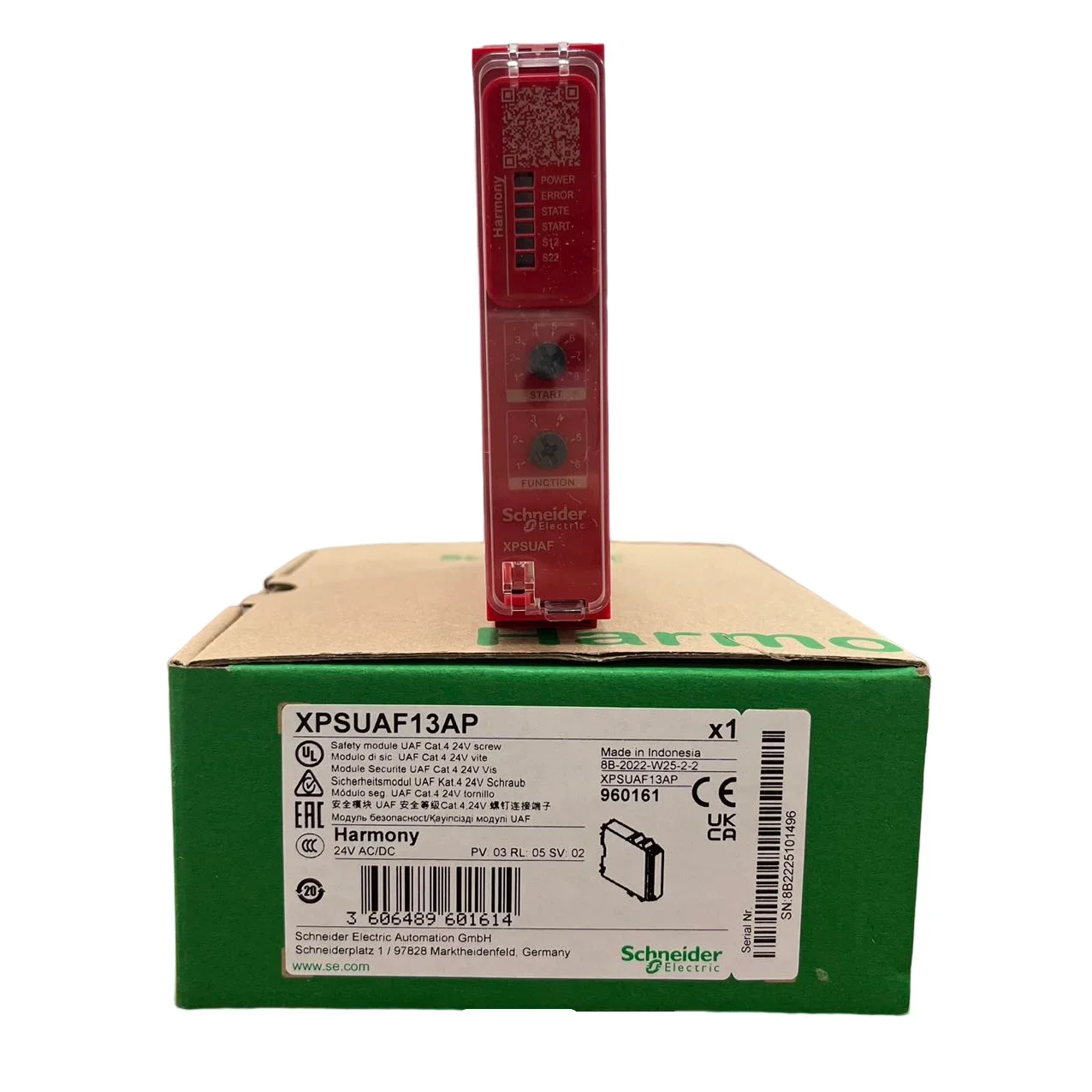 100 % echtes Sicherheitsmodul XPSUAF13AP auf Lager