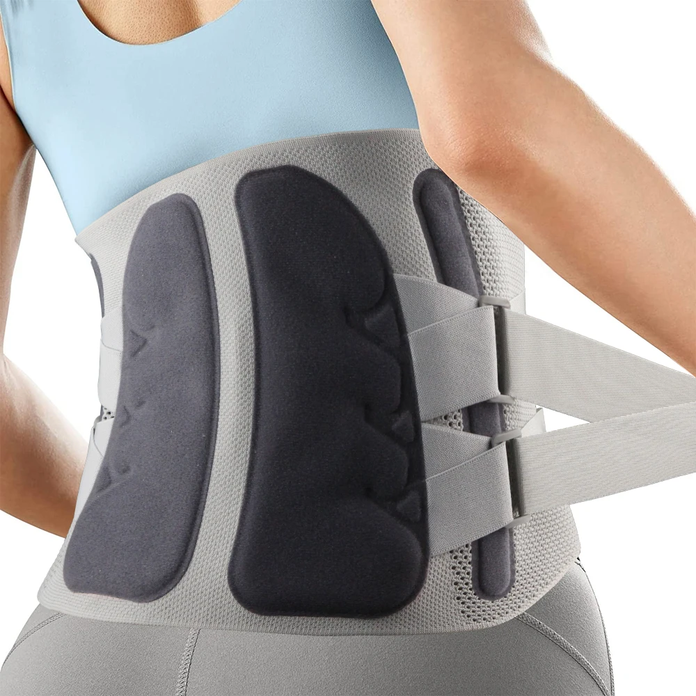 1pc Back Brace for Lower Back Pain, Lumbar Support Brace Pain Relief for Women and Men, Ideal for Lower Back Pain, Sciatica