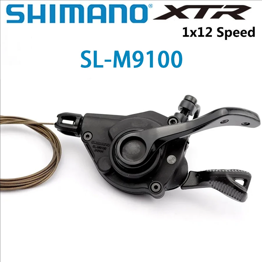 SHIMANO XTR 12v SL-M9100 Right + RD-M9100 SGS Rear Derailleur 12 Speed Shifter MTB Groupset For Mountain Bikes Riding Parts