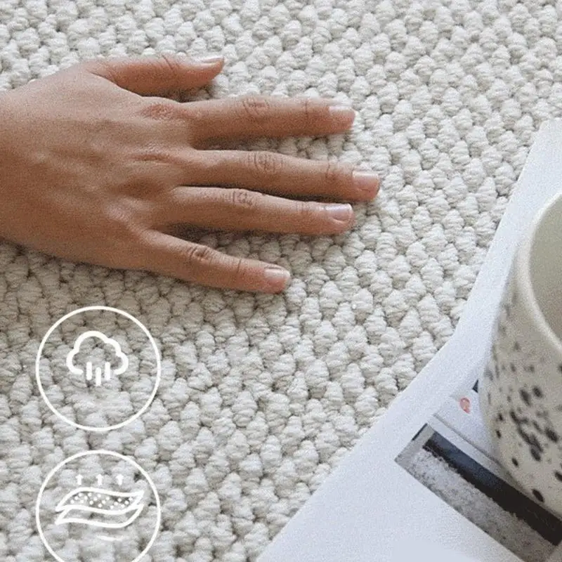 Kx4b Natural Fiber Fluffier Area Area Rug For Room Bedroom Surfaces Antislip Kamar