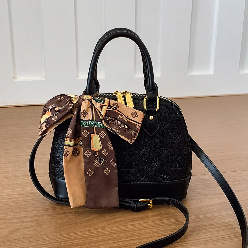 

‌2025 New Shell Embossed Shoulder Bag - Soft Leather Crossbody Purse for Women, Elegant Wrinkle-Free Design, Trendy Daily Use