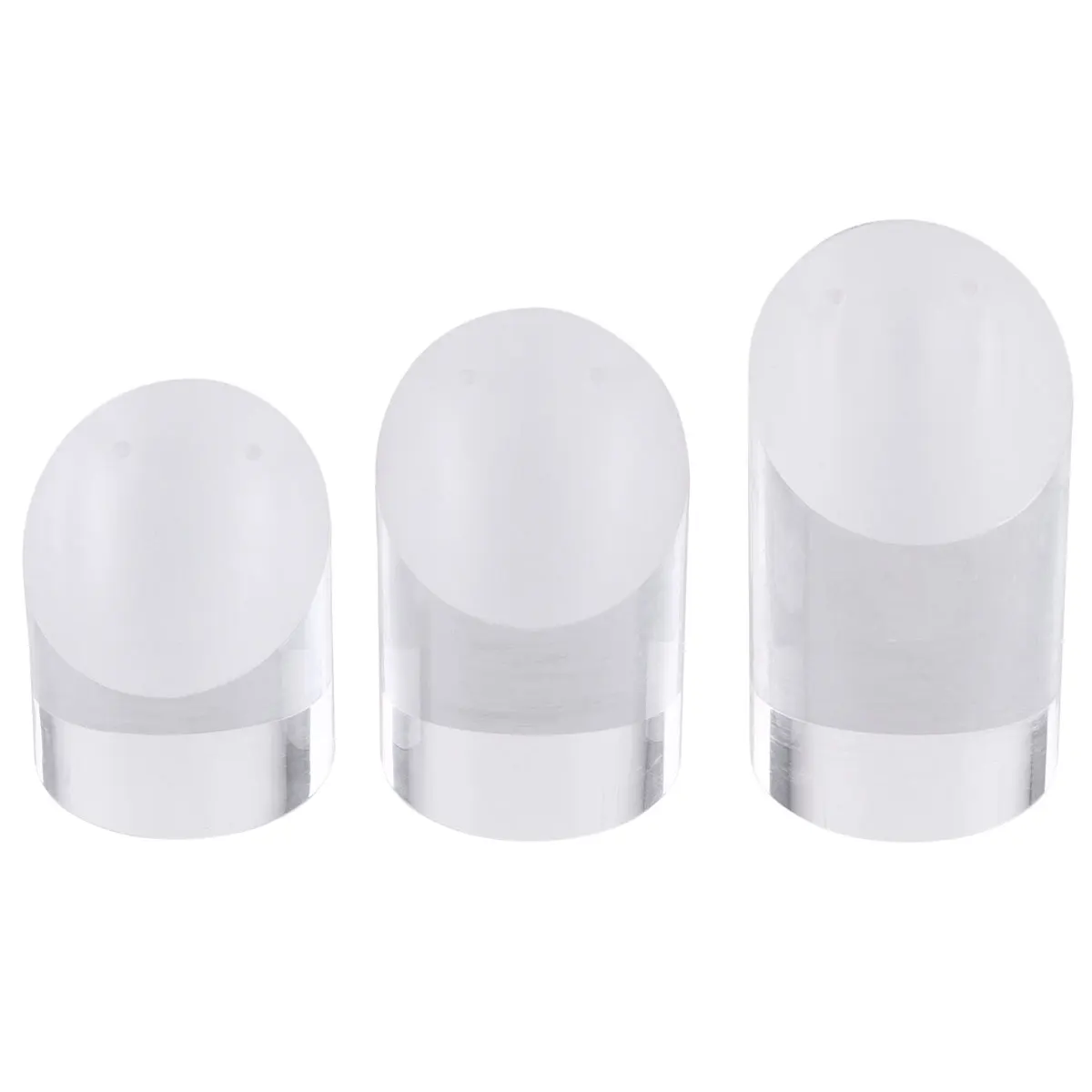 

3pcs Earring Stand Organizer Storage Rack Display Acrylic Earring Holder Premium Material Protect Scratch Damage Acrylic Holder