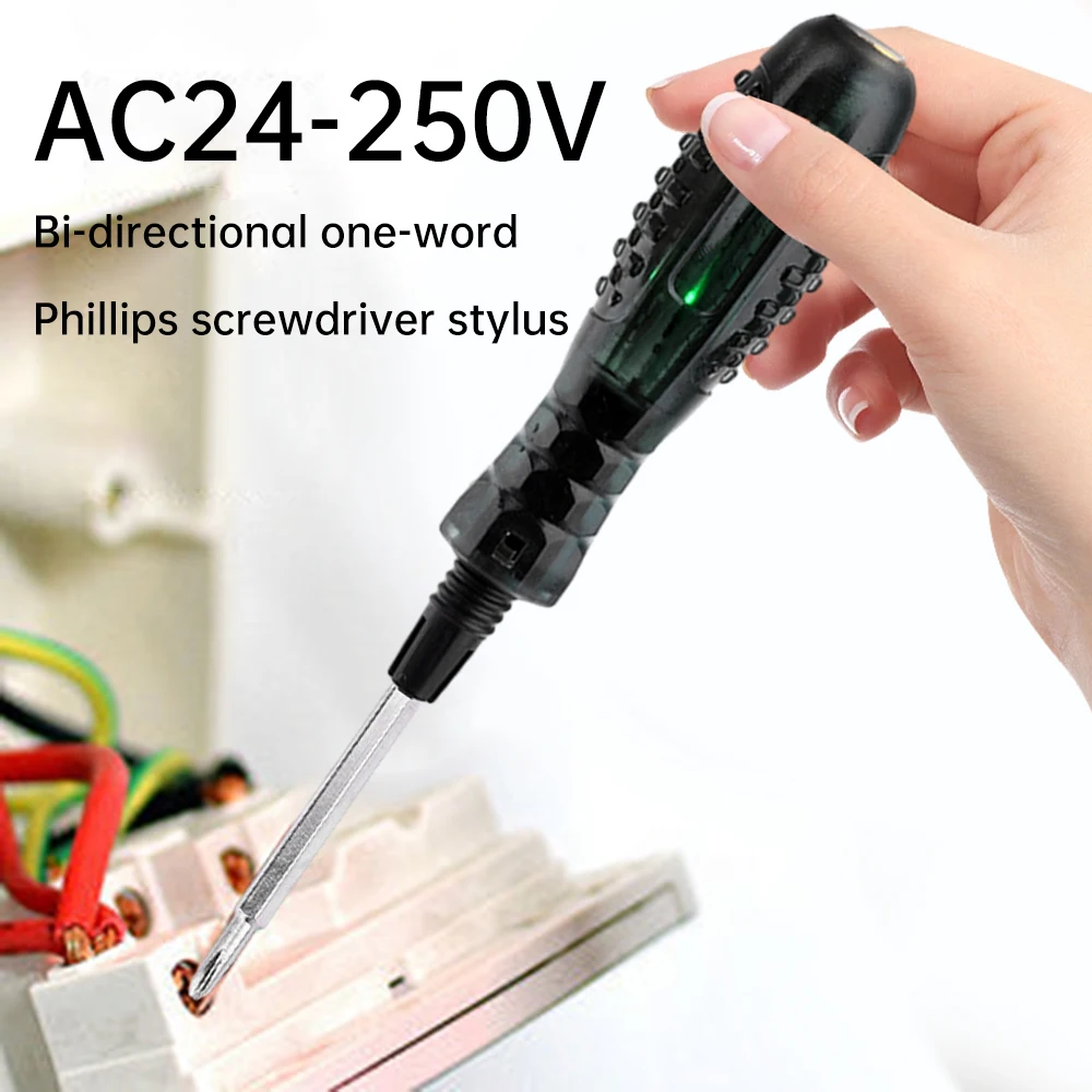 

Intelligent Voltage Tester Pen AC Non-contact Induction Test Pencil Voltmeter Power Detector Electrical Screwdriver Indicator