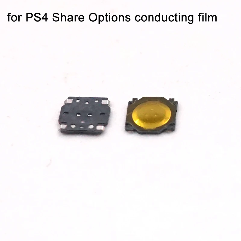 20 pces para ps4 controlador opções de compartilhamento botão interior condução filme primavera para ps 4 controlador placa-mãe reparação parte