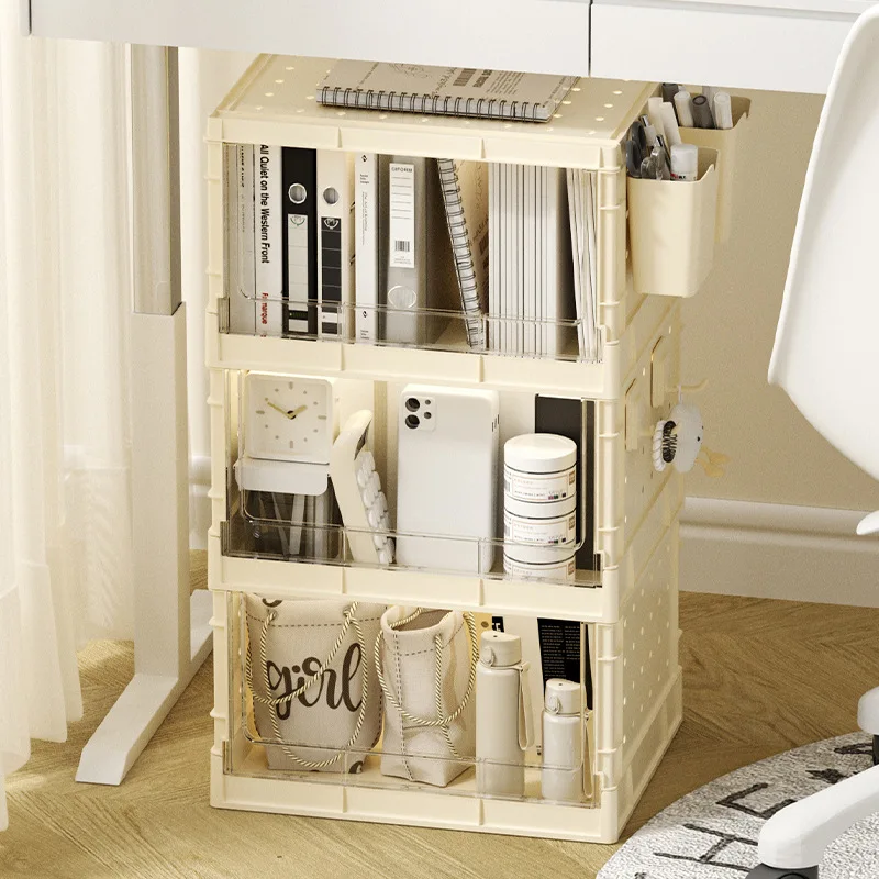 Desktop Children's Book Shelf Office Workstation Storage Student Dormitory Multifunctional Bookshelf Multilayer Spice Organizer