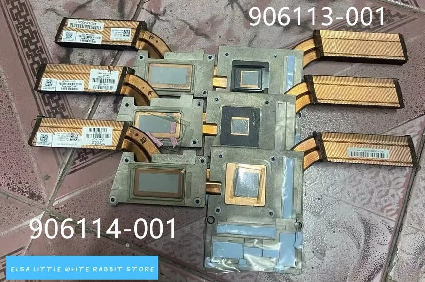 

FOR HP Zbook 17 G3 N16E CPU GPU Heatsink 906114-001 906113-001 C72A05Y32125