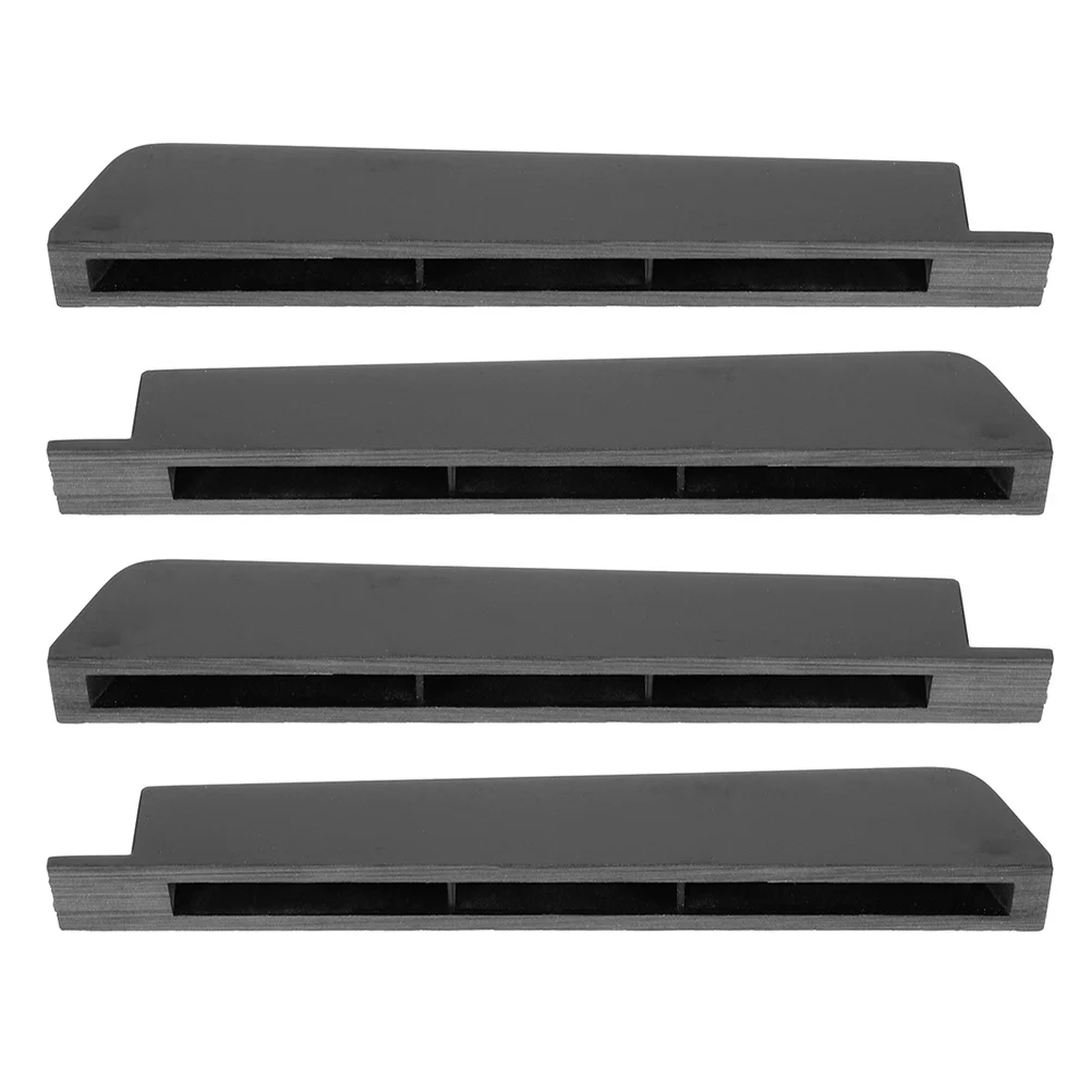 

4pcs Piano Black Keytops Replacement Plastic Upright Keyboard Repairing Tools For Piano Parts Music Instrument Accessories