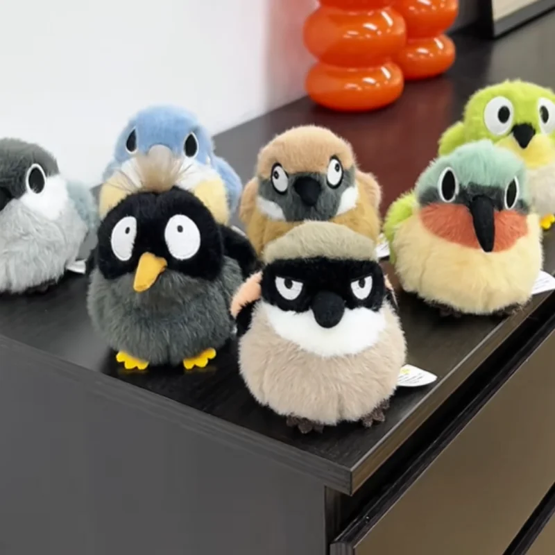 

11 см JOOKI Kingfisher, милые птицы, плюшевая игрушка, милая маленькая птица, коллекционная кукла, подушка для сна, полипропилен, хлопок, декор для стола, орнамент, подарок
