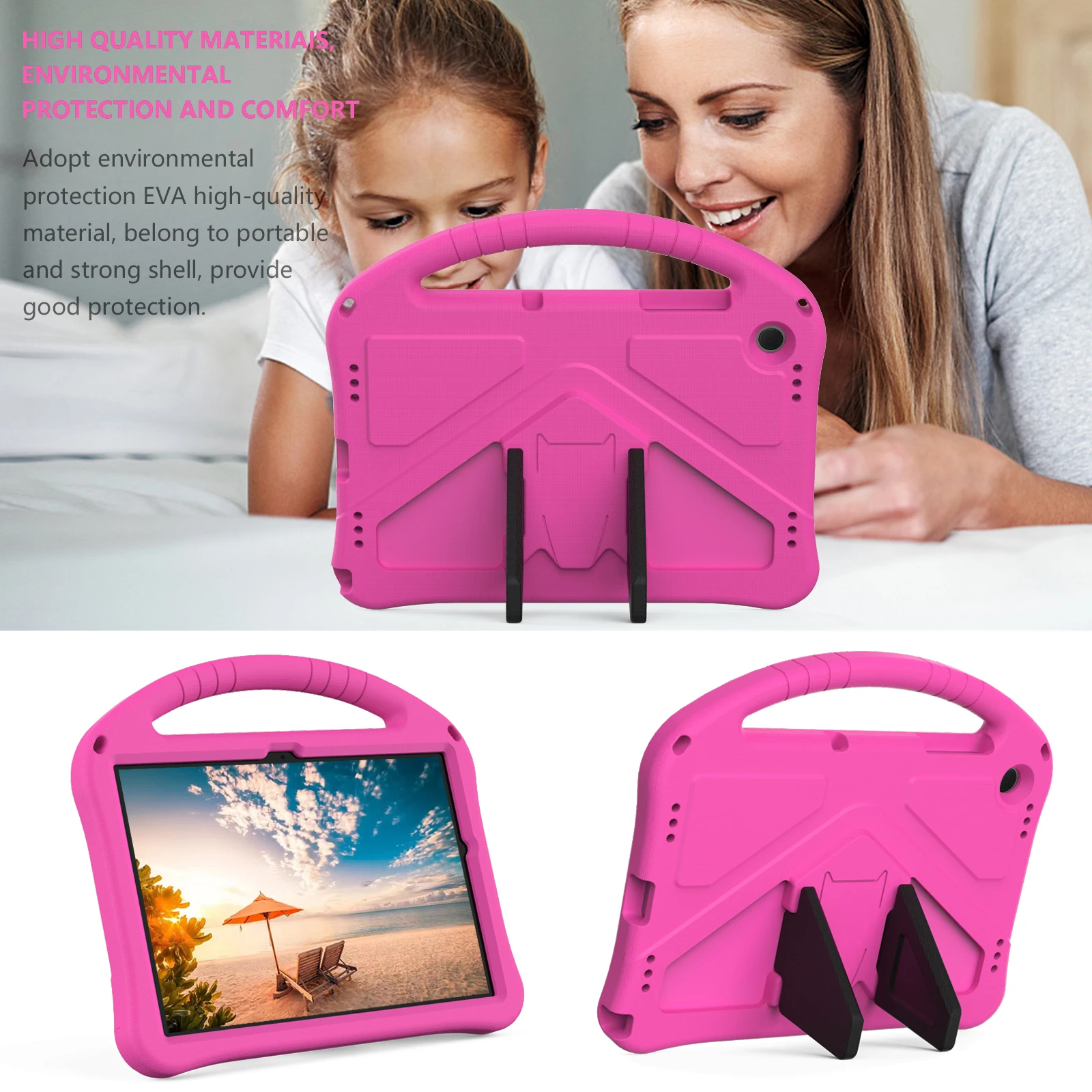 EVA Case For Samsung Tab A11 A9 Plus S6 Lite P620 P625 P610 P615 P613 P619 T860 A8 X200 X205 S5E T720 A7 T500 505 10.1 T510 T515 5