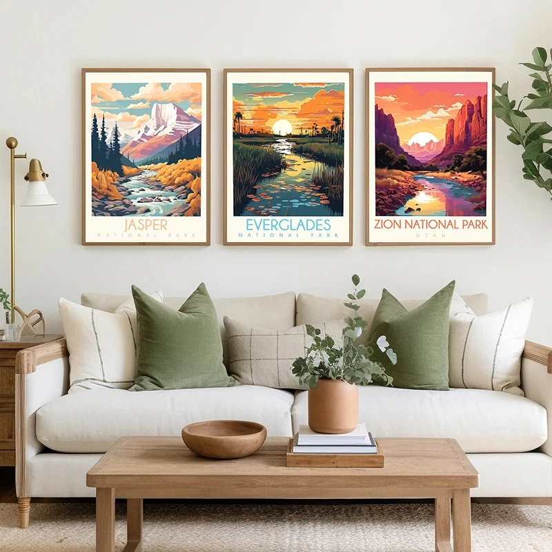 5D DIY الماس اللوحة التطريز السفر الحديقة الوطنية الأمازون الغابات المطيرة الأراضي الوعرة وادي الموت عبر غرزة جدار غرفة ديكور #2