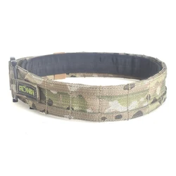 50cm 2 inch Width Ronin Style Tactical Molle Belt Outdoor Hunting Double Layer Belt Molle System Belt