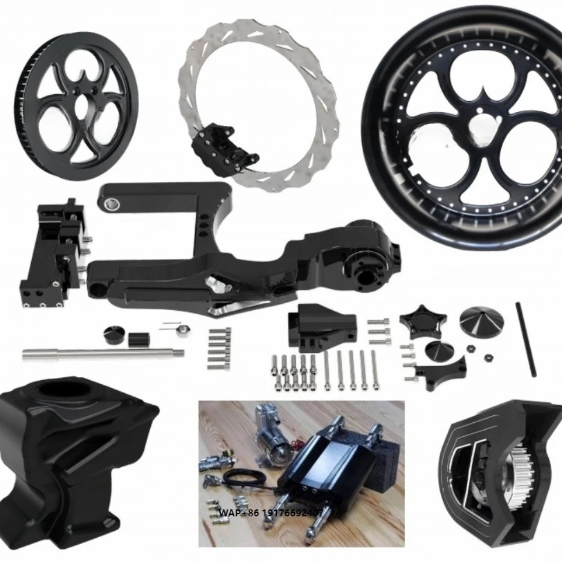 INCA KING Motorcycle Parts Replacement/Repair Customization CNC Machined Anodized Aluminum Customized Vrod Muscle Single Arm Kit