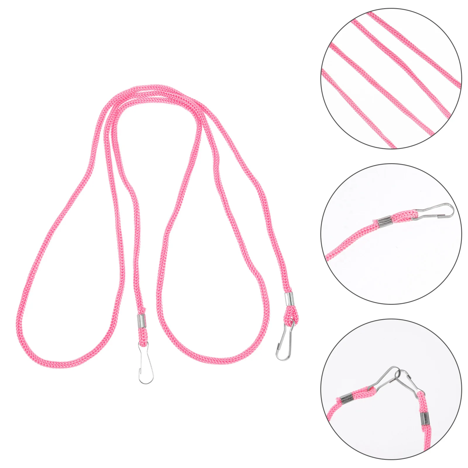 Ski Gloves Rope Glove Strap Durable Portable Holder Anti-Lost Non-Slip Winter Mittens Rope Art Handling Gloves Lanyard