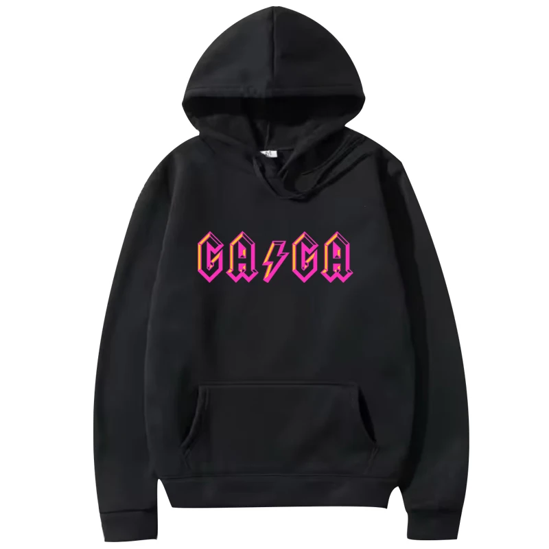

LADY GAGA fashion graphic hoodie 2025 men women loose cool hip hop vintage Long sleeve streetwear print oversized hoodie unisex