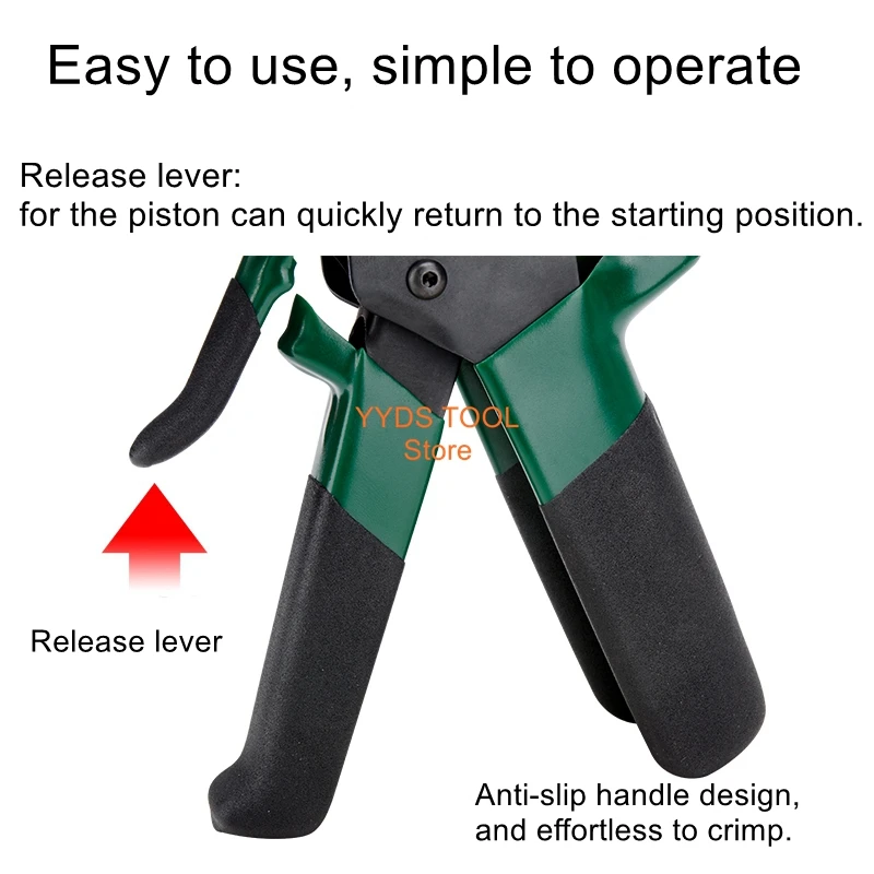 

With safety device quick reset function crimping pliers HT-150 mini type hydraulic pliers crimping 4-150mm²