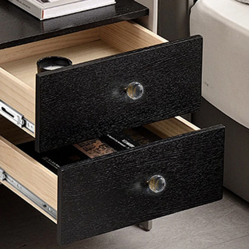 Kristallglasgriffe für Möbelschränke, achteckige Form, Griffe aus Messing für Kommode, Küchenschrank, Schublade, Türgriff, Hardware. – Detail 6