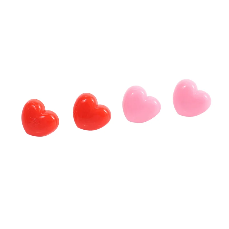 150 PCS Heart Push Pins, Red Bulletin Boards Thumb Tacks, Pink Cute Wall Tacks Decorative For Cork Board Home And Office