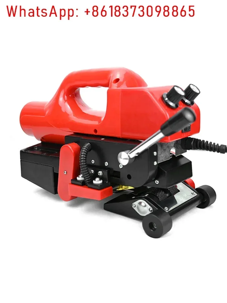 Geomembraan Lasmachine Hete Wedge Lasser HDPE Vel Plastic Vijver Liner Lasser PVC Repareren Lasmachine