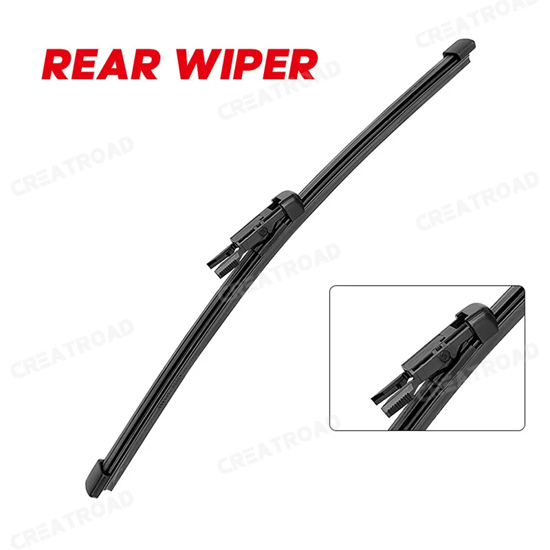 Wiper Front & Rear Wiper Blades Set Kit For Mini Clubman R55 2007 - 2012 Windshield Windscreen Window Brush 19