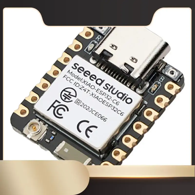 

XIAO ESP32C6 крошечная супер мини-плата Wi-Fi Bluetooth5.0 макетная плата для Arduino для Seeed Studio-N36R