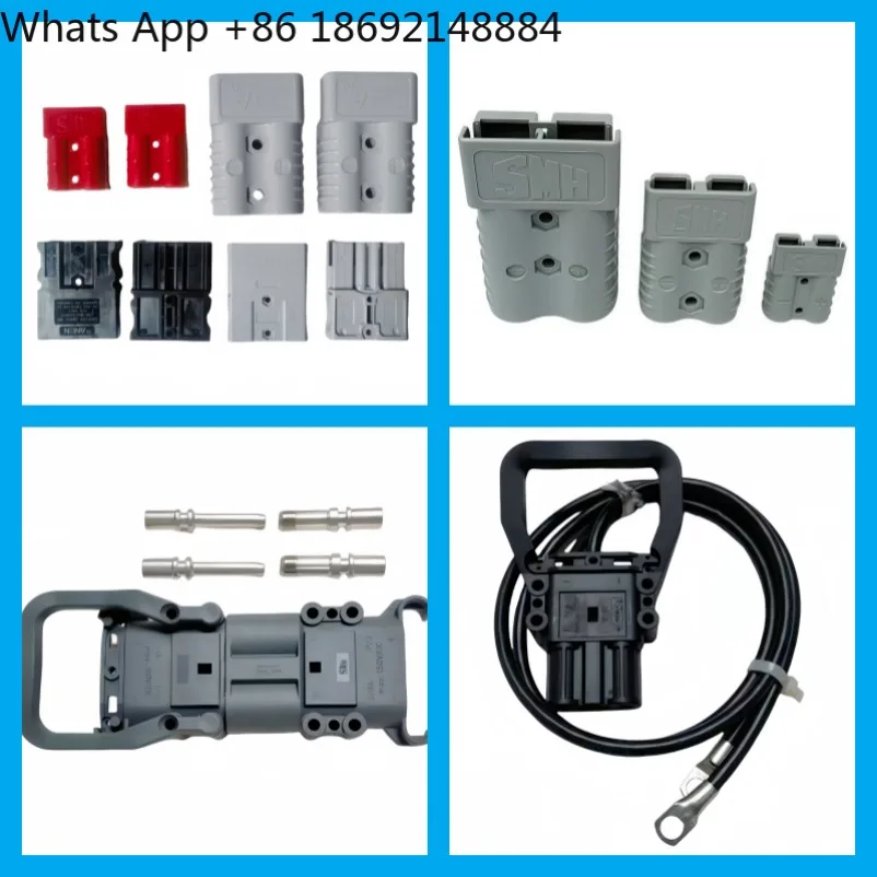 Electric Forklift Battery Charging Plug High Current Power Connector Forklift Battery Connection Replacement Parts