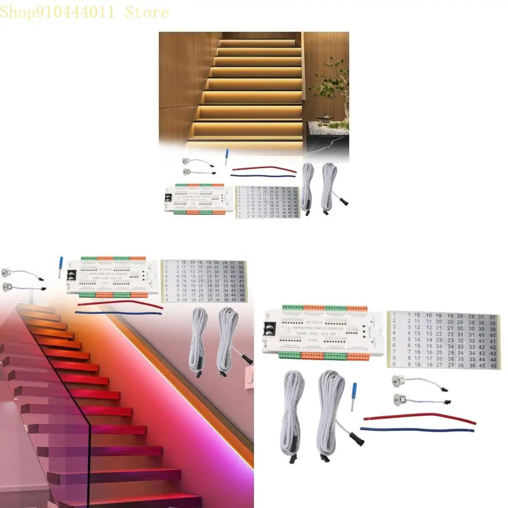 

28GF 32 Channel Motion Stair Light Controller for Stairs Flexible Strips