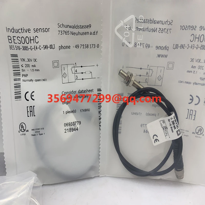 

Бесконтактный переключатель BES00M6 BES 516-3044-G-E4-C-S49-00,5 новых оригинальных точек
