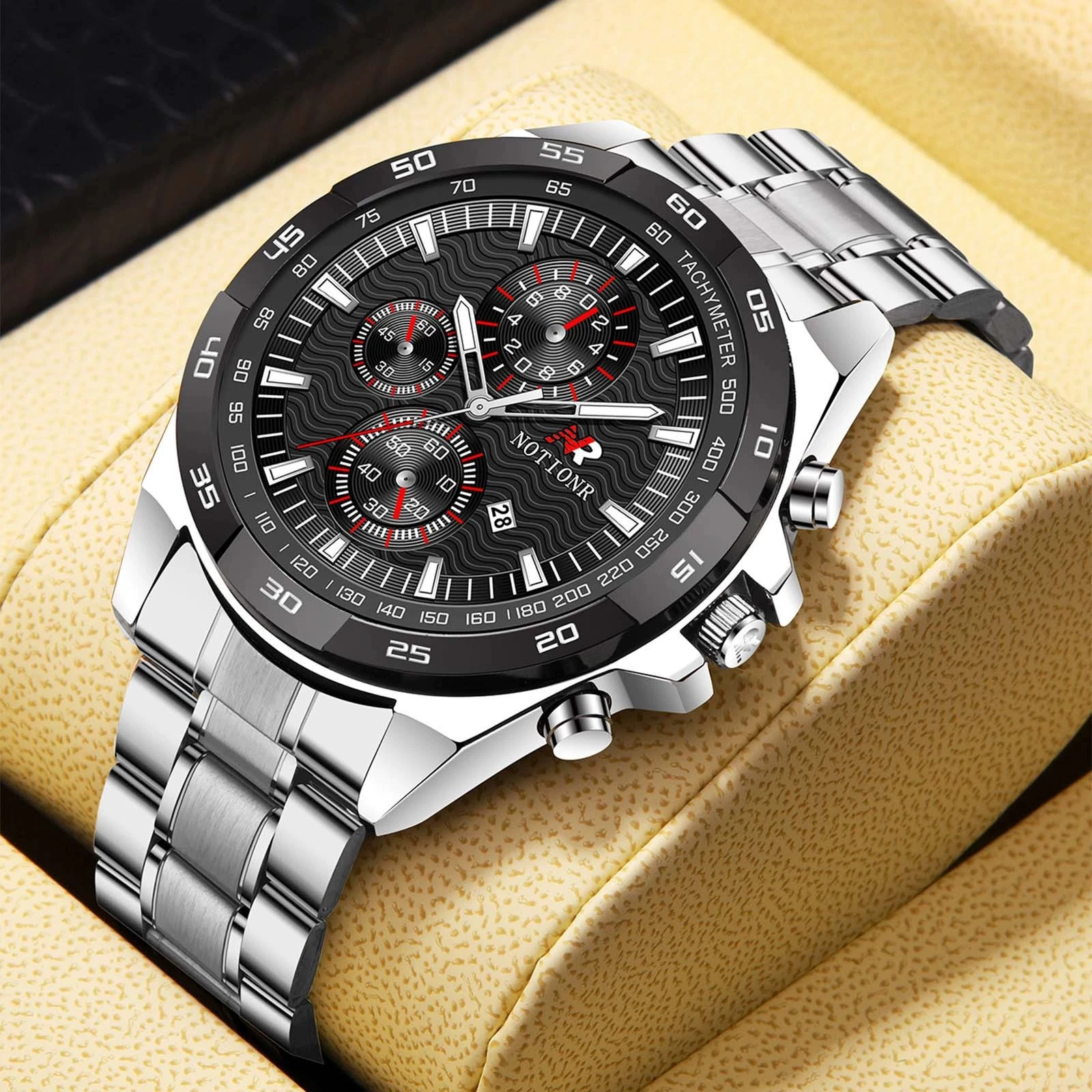 

LByzHan 2022 Top Brand Luxury Original Fashion Watch For Men Multifunction Sport Waterproof Man Quartz WristWatches Clock