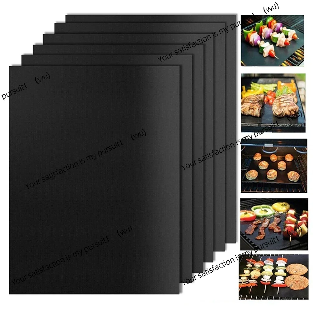 1/5/10 60 * 40 cm, non-stick barbecue baking mat, cooking utensils, heat resistant, easy to clean