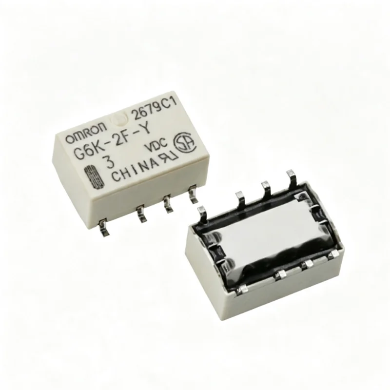 1PCS Relay G6K series DIP/SOP G6K-2P-Y, G6K-2F-Y, G6K-2G-Y, Y-3V, 5V, 12VDC, 24VDC, TR 8PIN