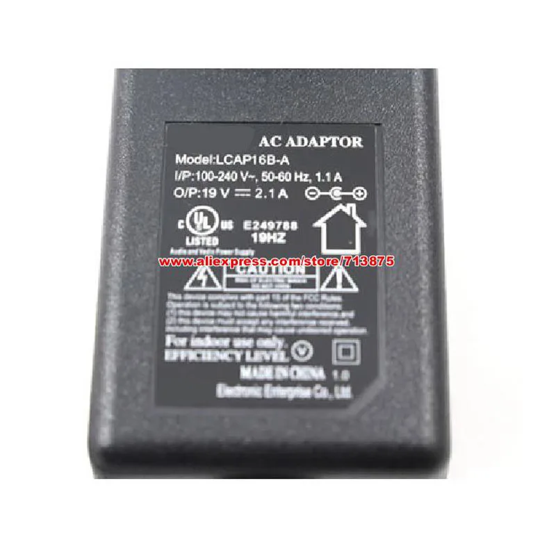 Genuine US Plug LCAP16B-A AC Adapter 19V 2.1A for Lg E2351VRT W2486L 24EN33TW-B E1948SX E2249 22M35D E2240S-PN E2251VR 24M37A