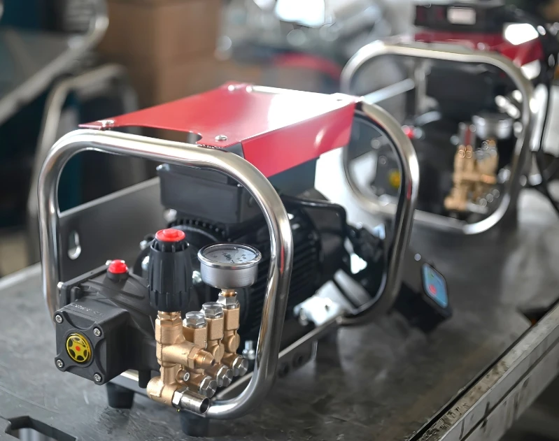 Commercial High-pressure Cleaning Machine - Silent Car Washing Machine. 110Bar Pressure, Flow Rate 12L/min, Wall-mountable.