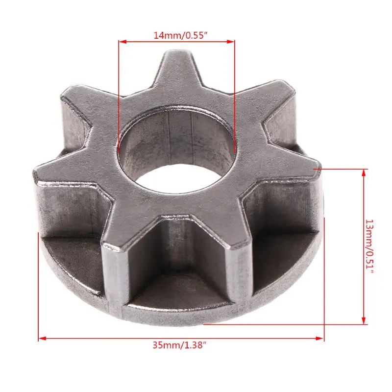 New M14 Chainsaw Gear 125 Grinder Replacement Gear for Chainsaw Bracket Access