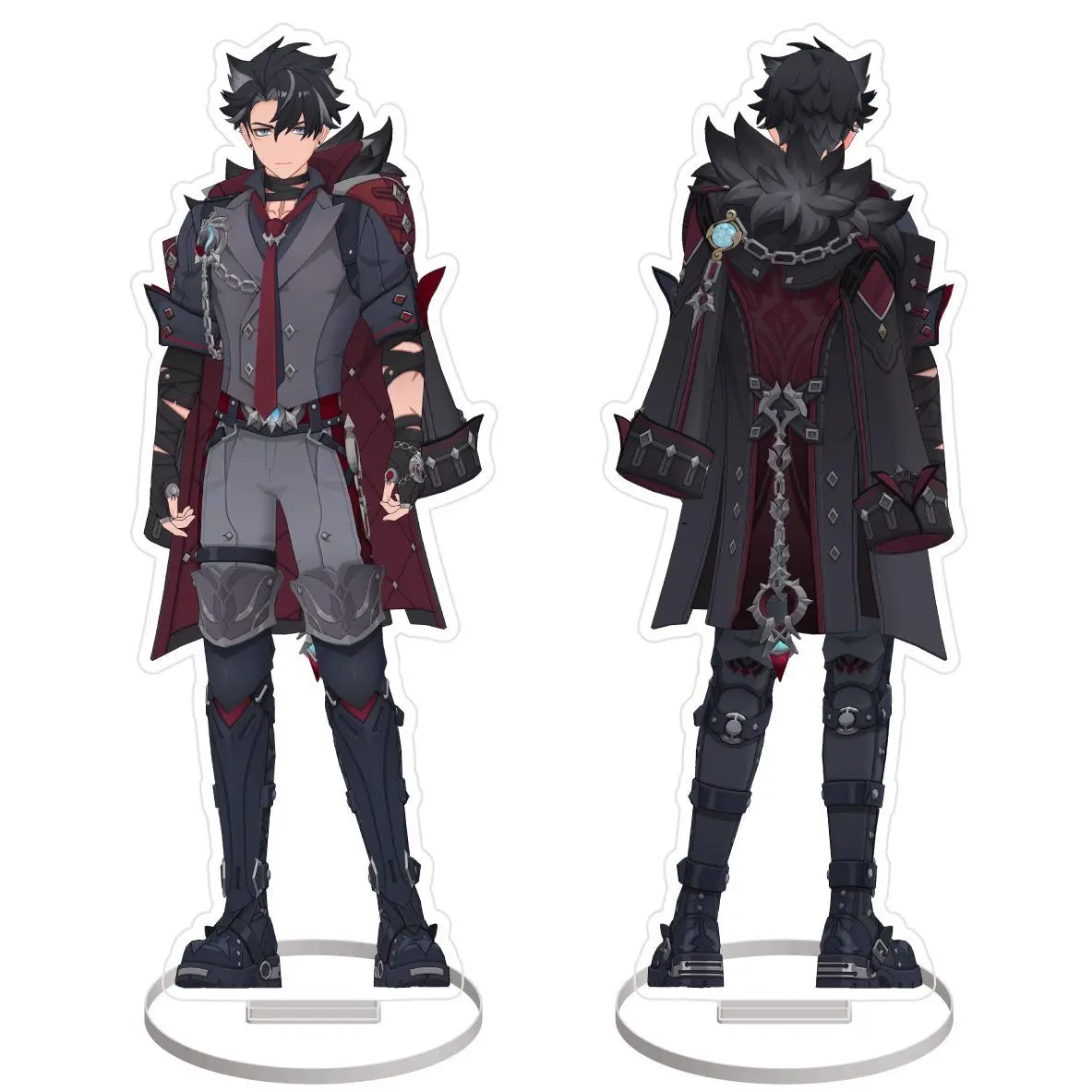 Genshin Impact Anime Acrylic Stand Model Plate Desk Decor Standing Sign