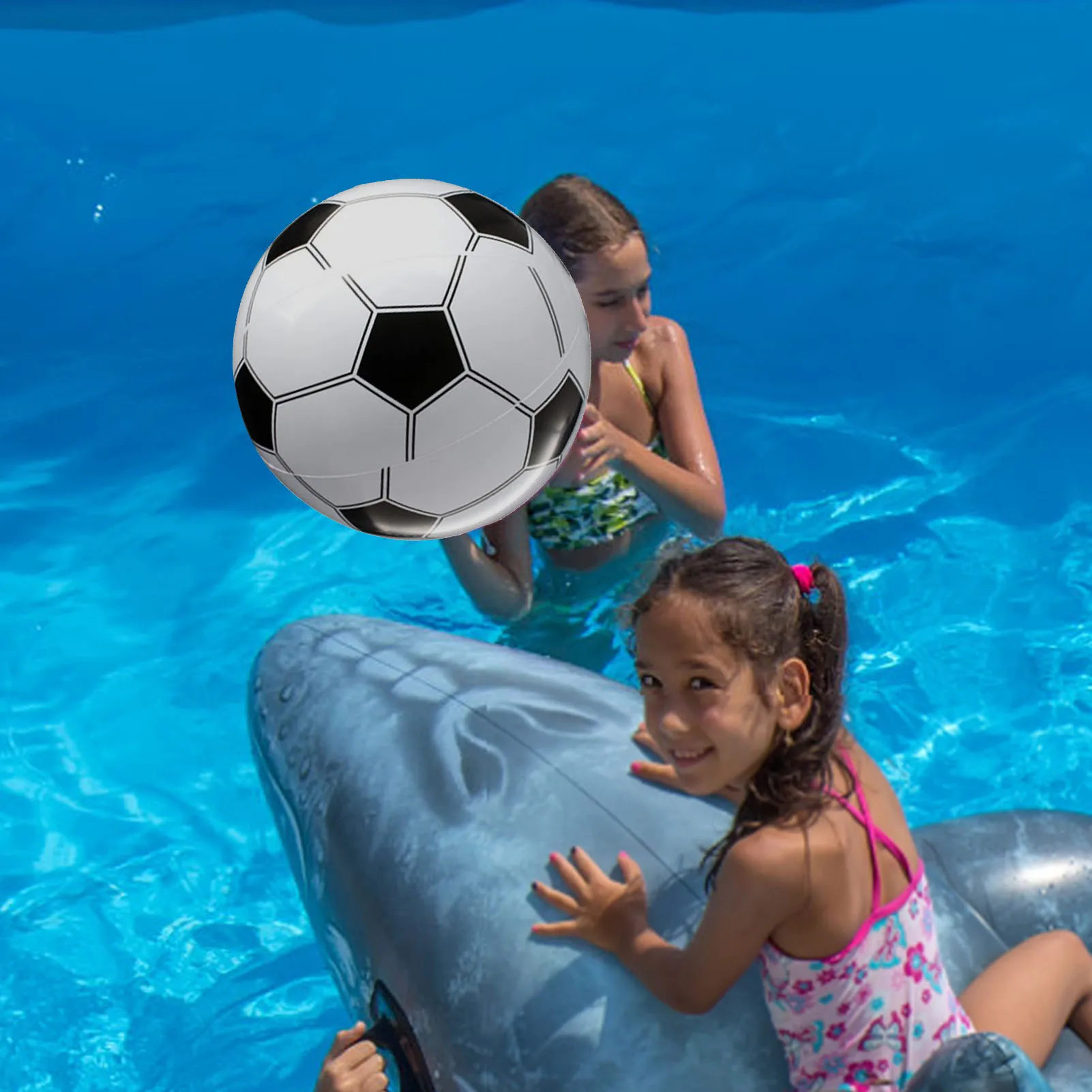 Giocattolo da piscina Summer Party impermeabile in stile calcio Beach Ball Beach Toys per bambini e bambini piccoli MC889