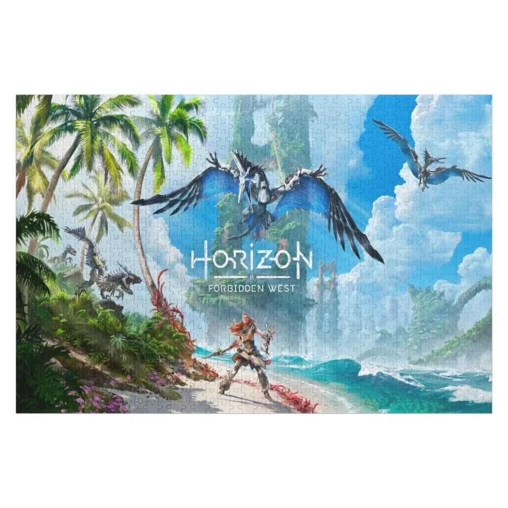 

Scenery - Horizon Forbidden West Jigsaw Puzzle Personalised Name Custom Child Adult Wooden Puzzle