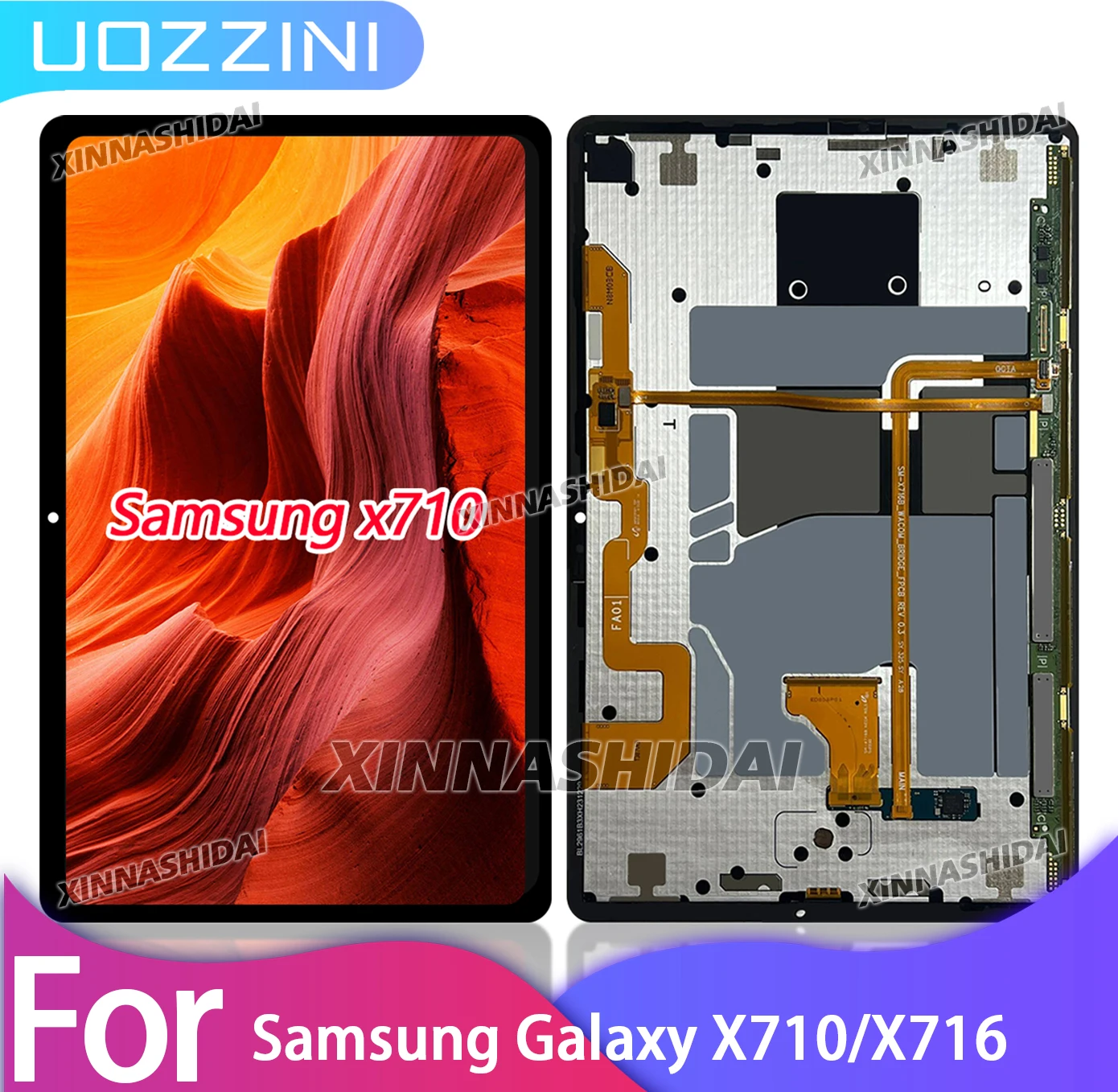 

10,5 "Новый для Samsung Galaxy Tab X710/X716 ЖК-дисплей, дигитайзер сенсорного экрана в сборе, замена для Samsung X710/X716