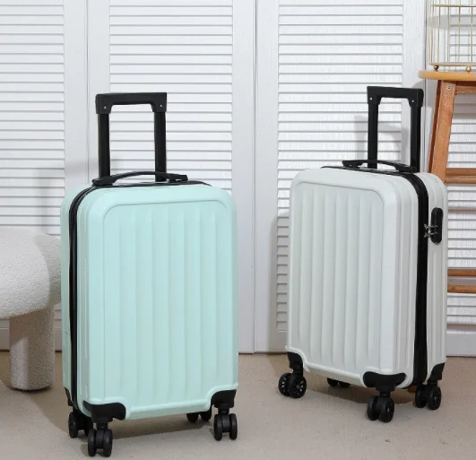 

New adult suitcase solid color high appearance level simple style lightweight large-capacity travel luggage