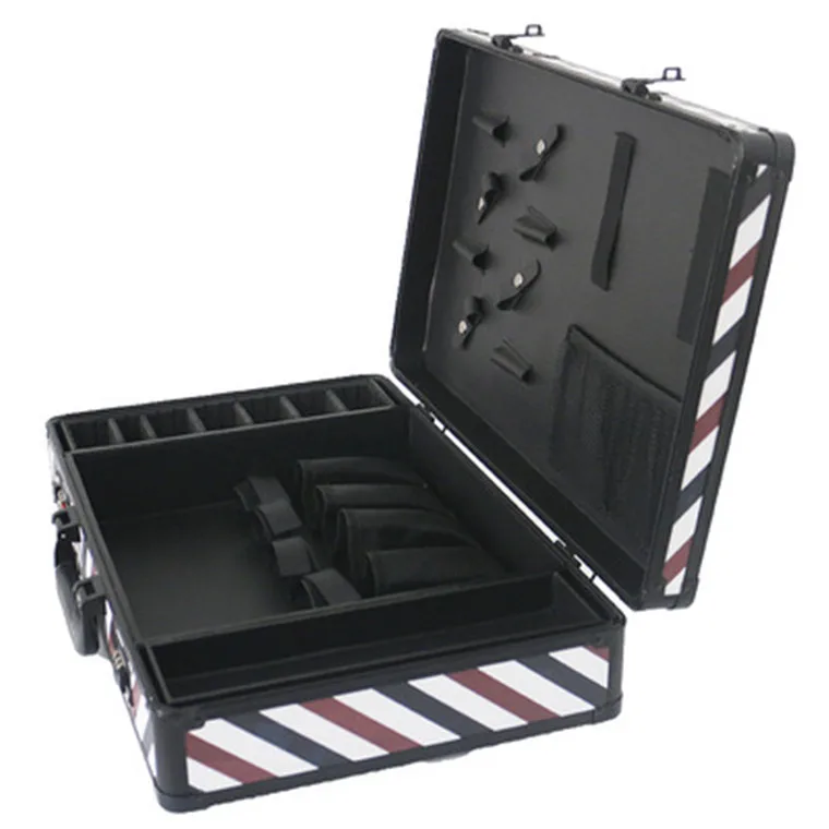 Professional Wholesale Low Price Beauty Salon Portable Tool Box Hair Stylist Storage Box