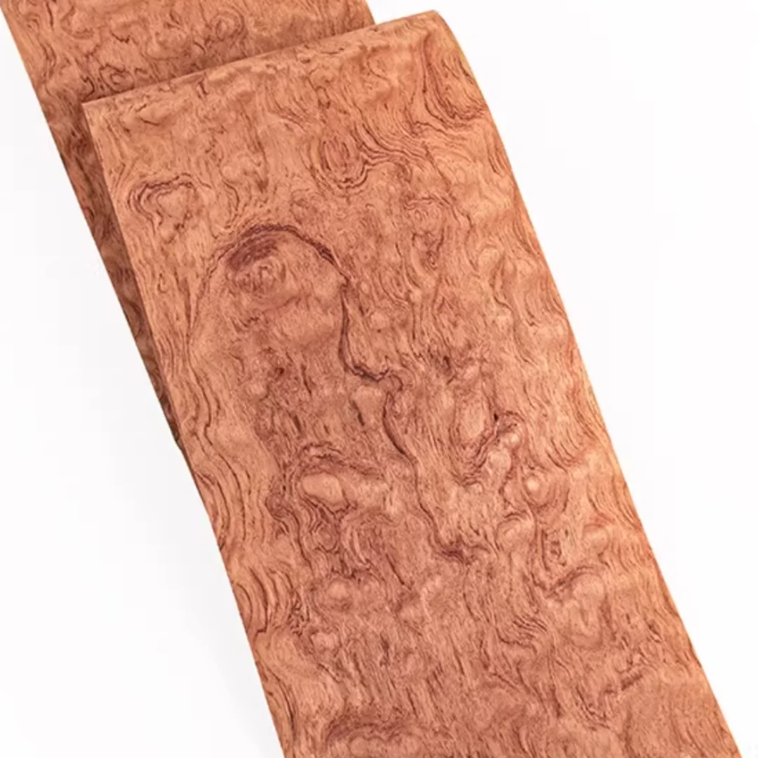 L:2.5meters Width:380mm T:0.25mm Natural Pear Wood Veneer With Solid Wood Veneer Handmade Veneer For Acoustic Guitar Decoration