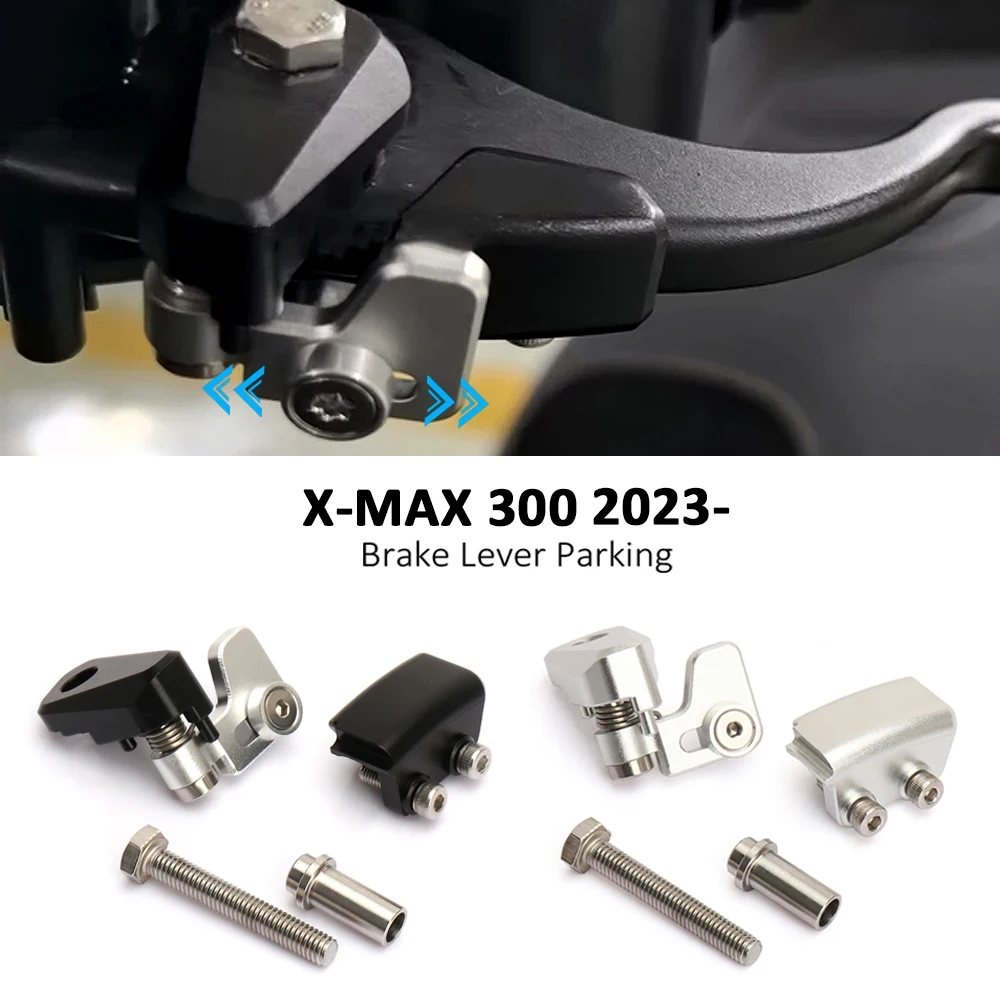 New XMAX X-MAX 300 Parking Brake Switch Brake Motorcycle Lever Lock Accessories For Yamaha XMAX300 X-MAX300 2023 2024