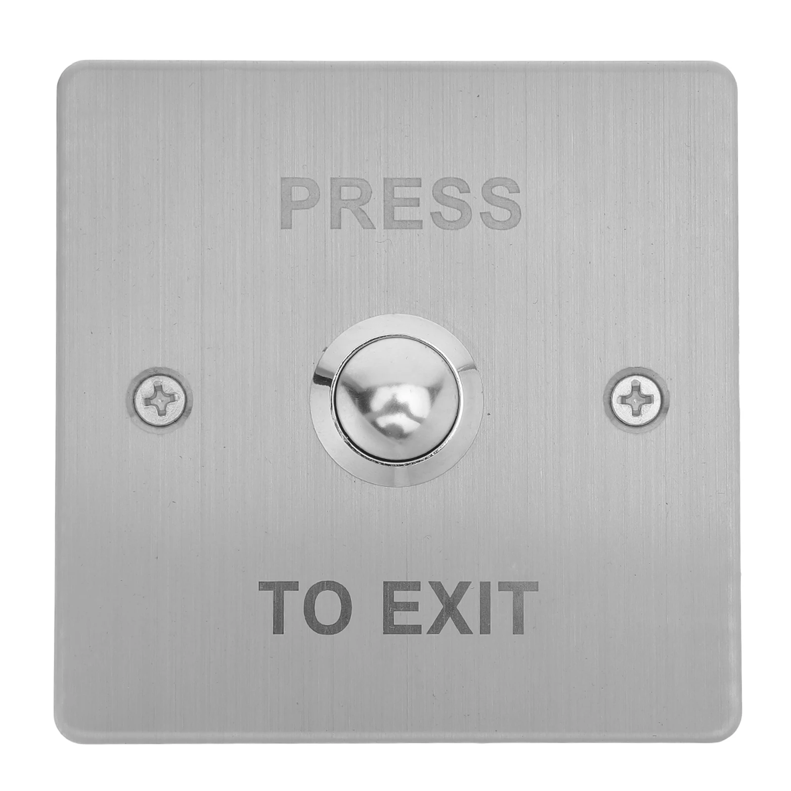 Stainless Steel Door Exit Push Button Touch Technology Access Control Exit Switch for Office Security Pressure Button